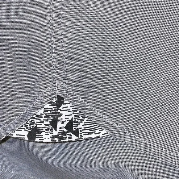 TRUTH.SUBSTANCE | Mens' short-sleeved button down shirt in grey Size Large - Picture 12 of 12